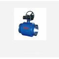 dc mild steel fully welding ball valve for district heating pipeline